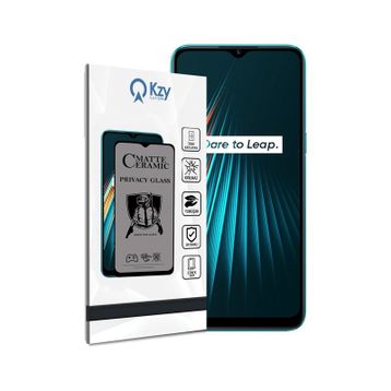 Realme 5i ile Uyumlu Tam Kaplayan Mat Seramik Nano Esnek Hayalet Ekran Koruyucu