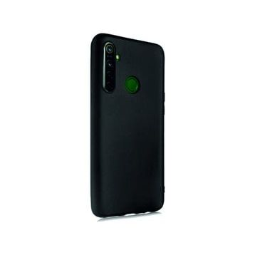 Realme 5i Siyah Uyumlu Silikon Kılıf