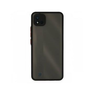 Realme C11 2021 Montreal Silikon Kapak Siyah Kılıf