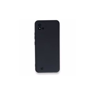 Realme C11 2021 Nano İçi Kadife Silikon Lacivert Kılıf