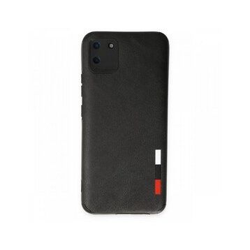 Realme C11 Loop Deri Silikon Siyah Kılıf