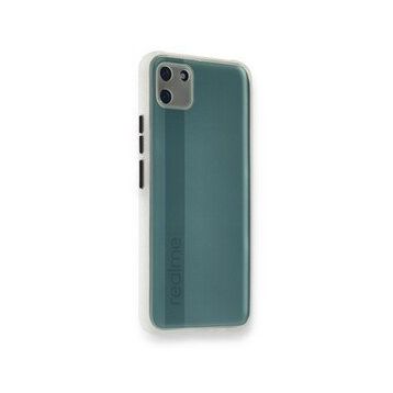 Realme C11 Miami Şeffaf Silikon Şeffaf Kılıf