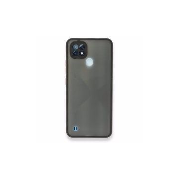 Realme C21 Montreal Silikon Kapak Siyah Kılıf