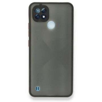 Realme C21 Montreal Silikon Kapak Siyah Kılıf