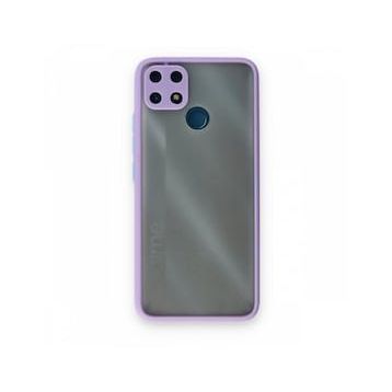 Realme C25 Montreal Silikon Kapak Mor Kılıf
