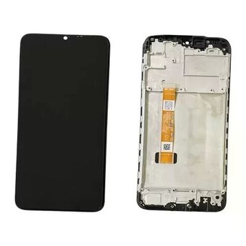Realme RMX2027 RMX2020 RMX2021 C3 Çıtalı LCD Dokunmatik Ekran