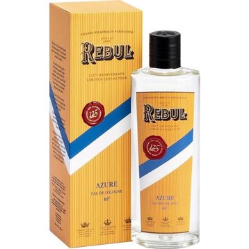 Rebul 250 ml Azure Cam Şişe Kolonya
