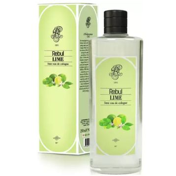 Rebul 250 ml Lime Cam Şişe EDC Kolonya