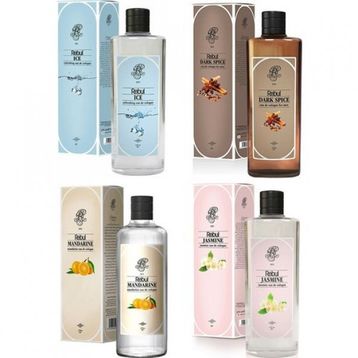 Rebul 270 ml 4'lü Set Ice + dark Spice + mandarine + jasmine Kolonya