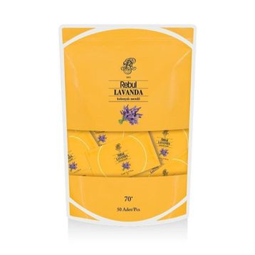 Rebul 50'li Lavanda Kolonyalı Mendil