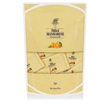 Rebul 50'li Mandarine Kolonyalı Mendil