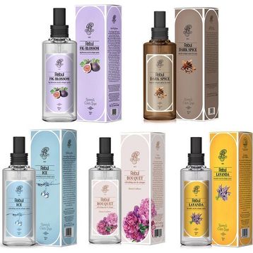 Rebul 5x100 ml Bouquet+Dark Spice+Fig Blossom+İce+Lavanta Sprey Kolonya