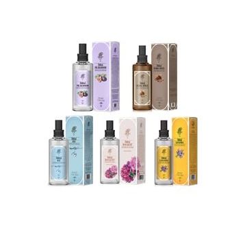 Rebul 5x100 ml Bouquet+Dark Spice+Fig Blossom+İce+Lavanta Sprey Kolonya