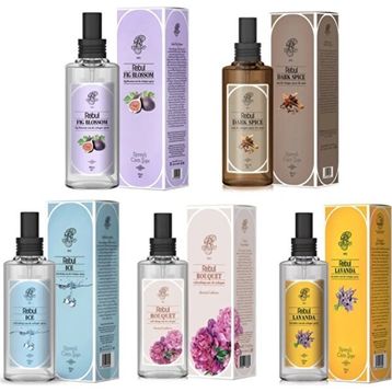 Rebul 5x100 ml Bouquet+Dark Spice+Fig Blossom+İce+Lavanta Sprey Kolonya