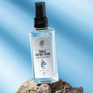 Rebul Azure Noir 125 ml Spreyli Pet Şişe Kolonya