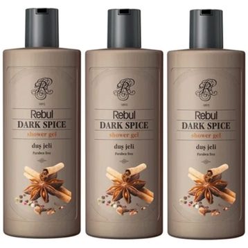 Rebul Dark Spice 3x500 ml Duş Jeli