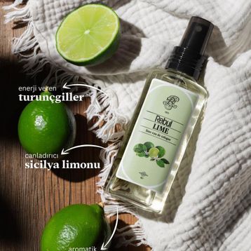 Rebul Lime EDC 100 ml Cam Şişe Kolonya