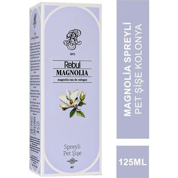 Rebul Magnolia 125 ml Spreyli Pet Şişe Kolonya