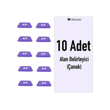 Rebuwo Alan Belirleyici 10 Adet Antrenman Çanağı