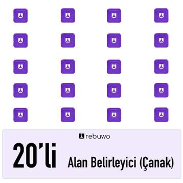 Rebuwo Alan Belirleyici 20 Adet Antrenman Çanağı