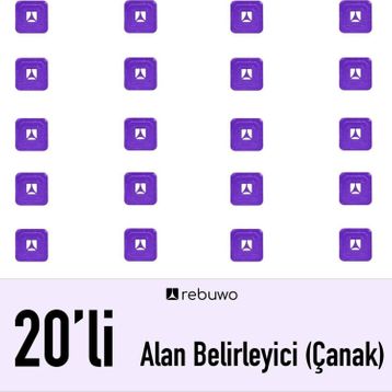 Rebuwo Alan Belirleyici 20 Adet Antrenman Çanağı