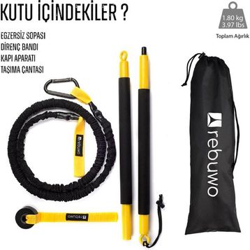 Rebuwo Fitness Rip Trainer Egzersiz Sopası