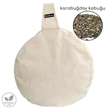 Rebuwo Karabuğday Kabuğu Dolgulu Meditasyon Minderi