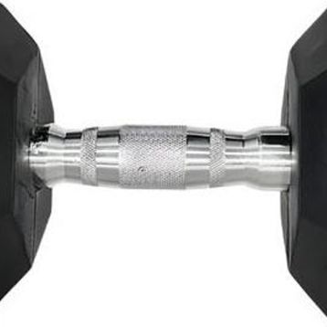 Rebuwo Kauçuk Kaplama Altıgen 17.5 kg Hex Dambıl