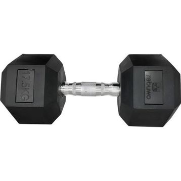 Rebuwo Kauçuk Kaplama Altıgen 17.5 kg Hex Dambıl