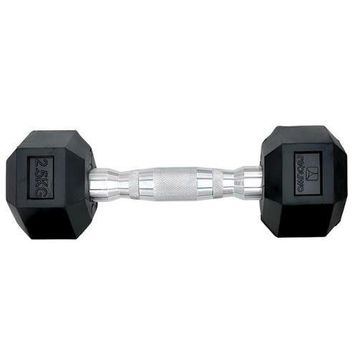 Rebuwo Kauçuk Kaplama Altıgen 2.5 kg Hex Dambıl