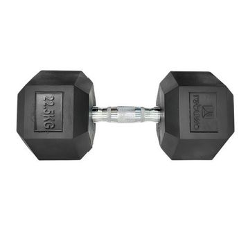 Rebuwo Kauçuk Kaplama Altıgen 22.5 kg Hex Dambıl