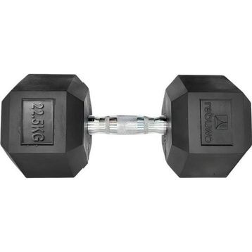 Rebuwo Kauçuk Kaplama Altıgen 22.5 kg Hex Dambıl