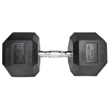 Rebuwo Kauçuk Kaplama Altıgen 32.5 kg Hex Dambıl