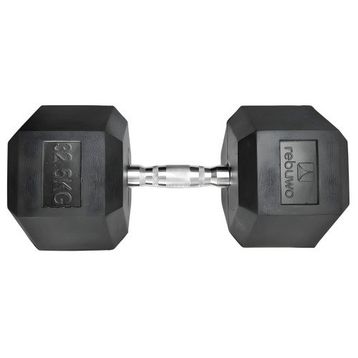 Rebuwo Kauçuk Kaplama Altıgen 32.5 kg Hex Dambıl