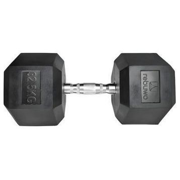 Rebuwo Kauçuk Kaplama Altıgen 32.5 kg Hex Dambıl