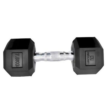 Rebuwo Kauçuk Kaplama Altıgen 7.5 kg Hex Dambıl