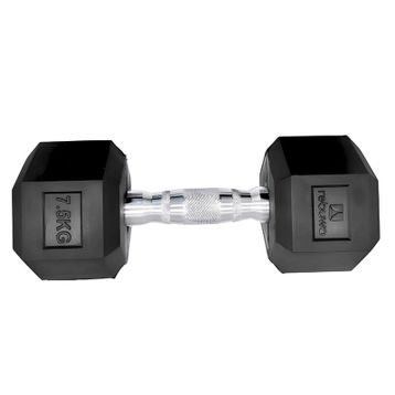 Rebuwo Kauçuk Kaplama Altıgen 7.5 kg Hex Dambıl