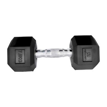 Rebuwo Kauçuk Kaplama Altıgen 7.5 kg Hex Dambıl