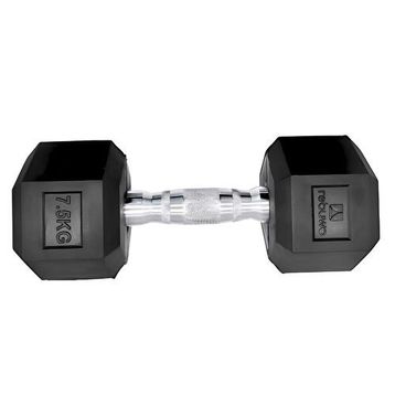 Rebuwo Kauçuk Kaplama Altıgen 7.5 kg Hex Dambıl