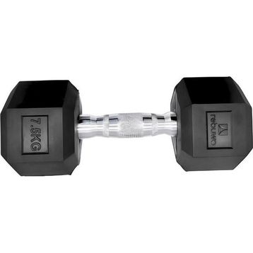 Rebuwo Kauçuk Kaplama Altıgen 7.5 kg Hex Dambıl