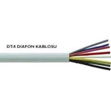 Reçber Dt-8 Diafon Kablosu
