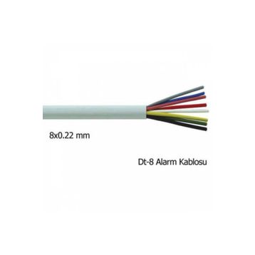 Reçber Dt-8 Diafon Kablosu