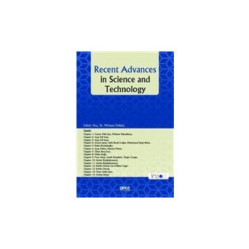 Recent Advances in Science and Technology - Gamze Tilbe Şen