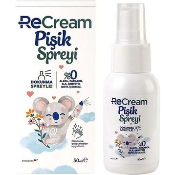 ReCream 50 ml Pişik Bakım Spreyi