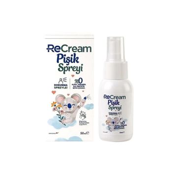 ReCream 50 ml Pişik Bakım Spreyi