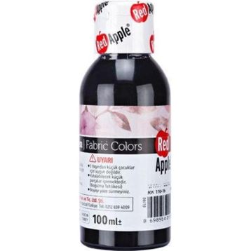 Red Apple 100 ml Siyah Kumaş Boyası