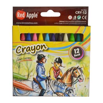 Red Apple 12 Renk Pastel Boya