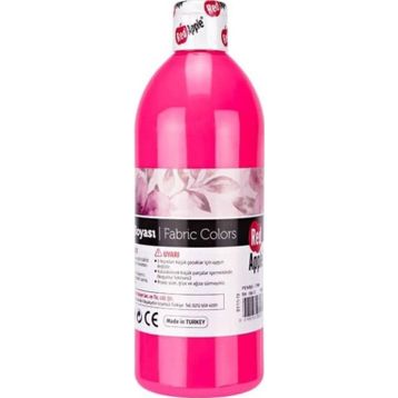 Red Apple 500 ml Pembe Neon Kumaş Boyası