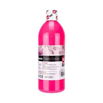 Red Apple 500 ml Pembe Neon Kumaş Boyası