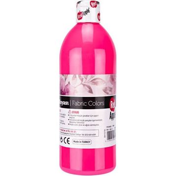 Red Apple 500 ml Pembe Neon Kumaş Boyası